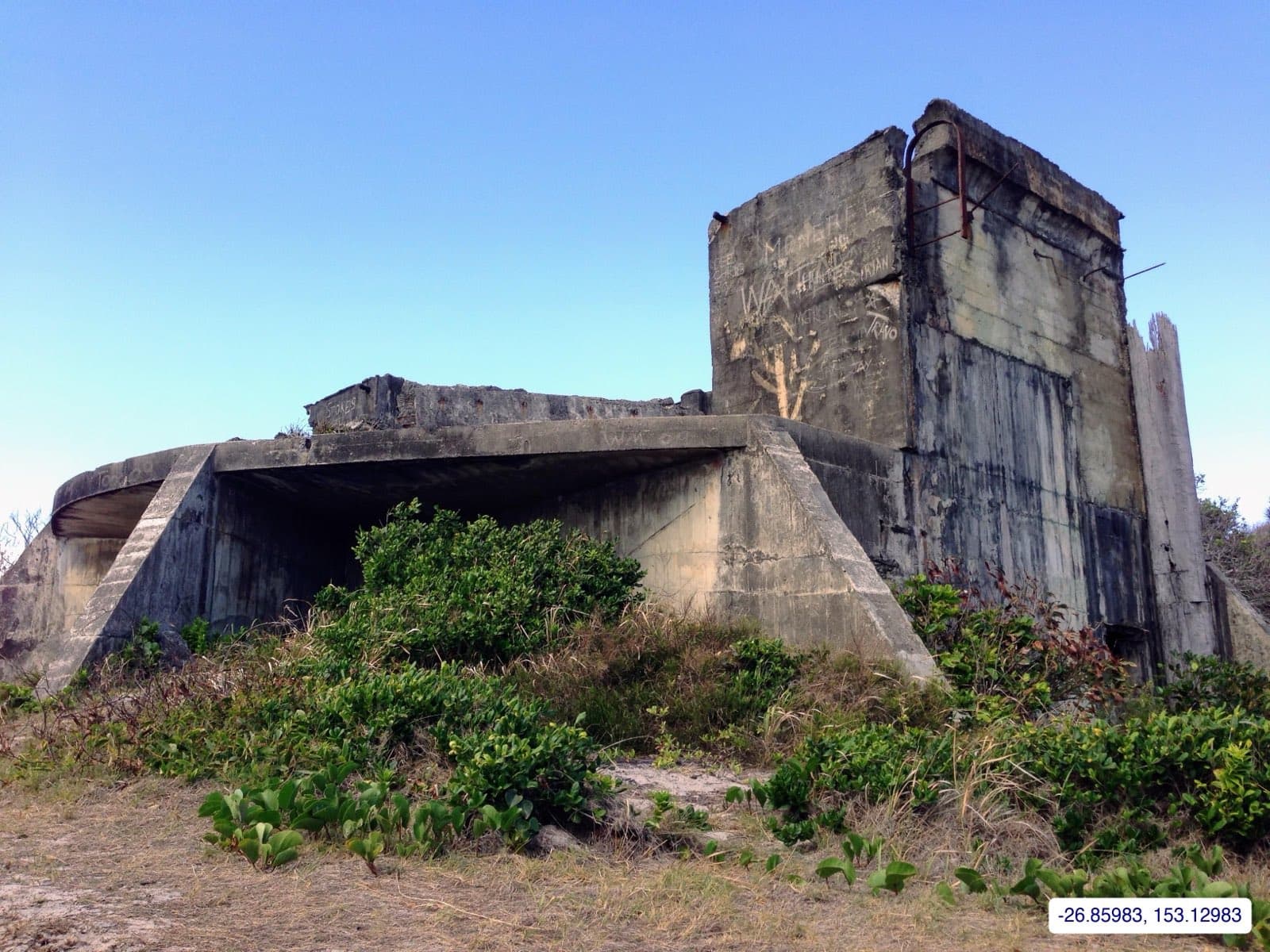 Bribie Island WWII Bunkers