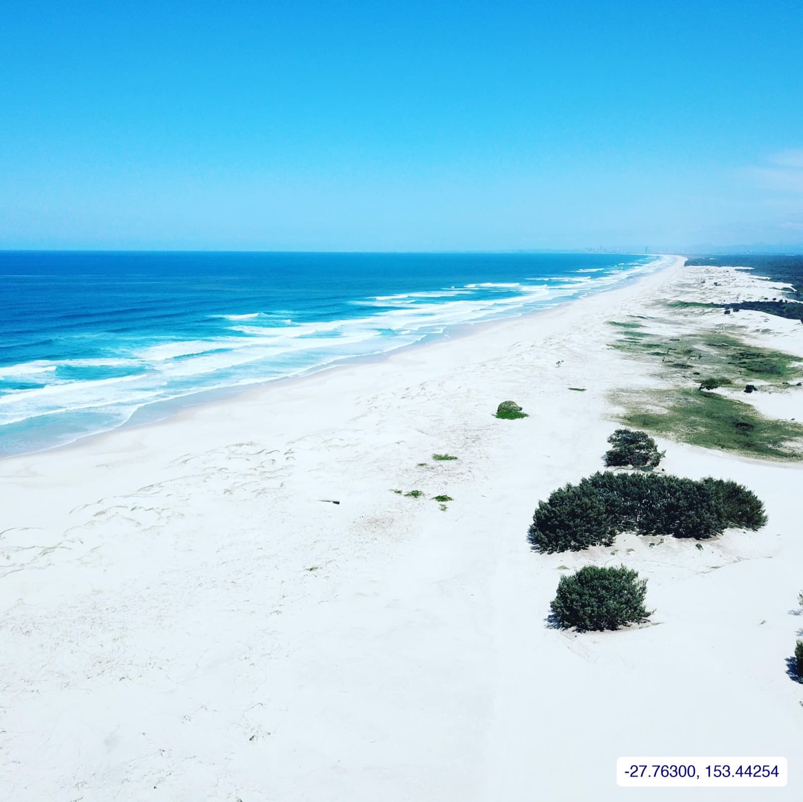 Photograph taken near South Stradbroke Island (north)