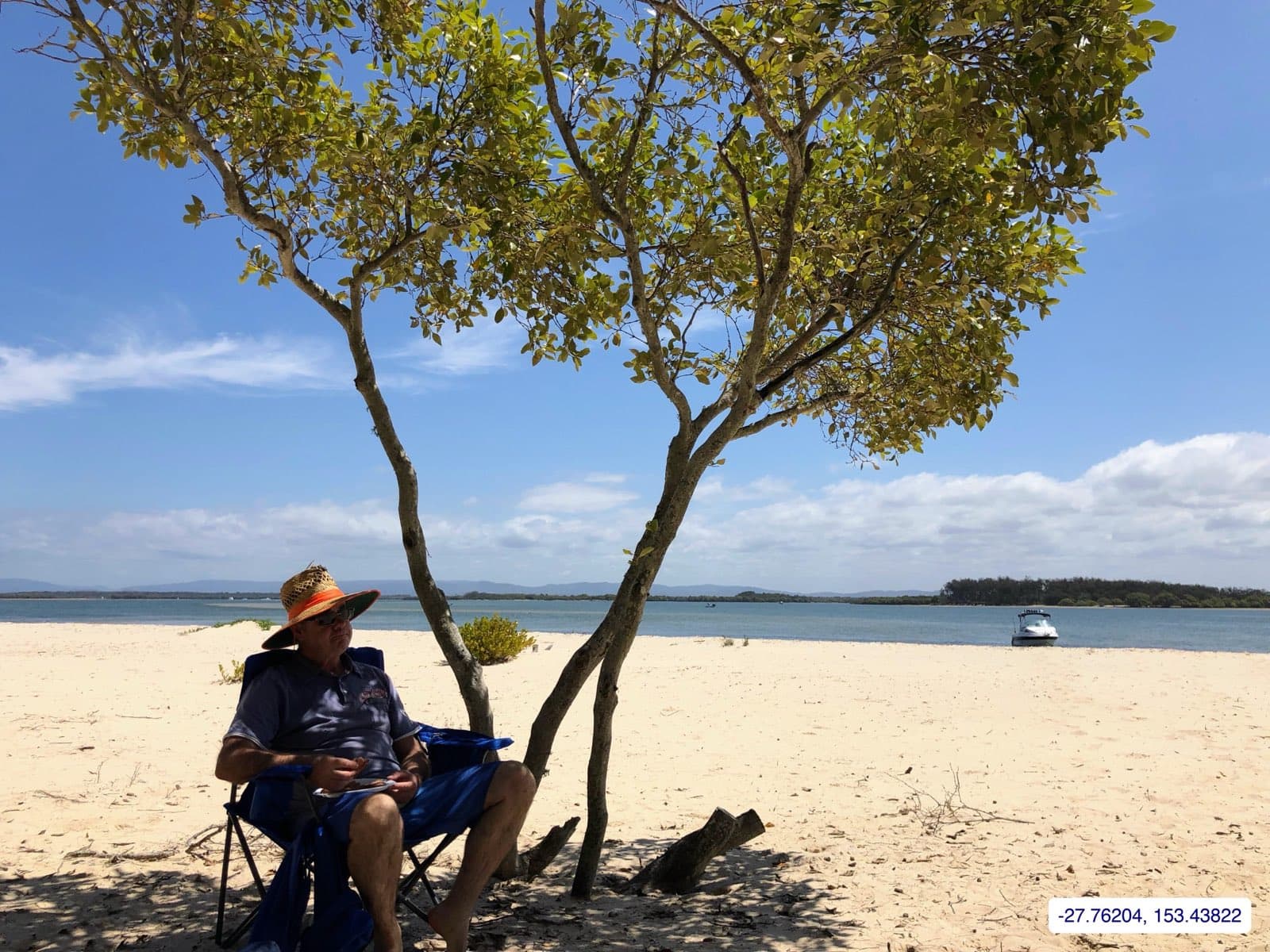 Photograph taken near South Stradbroke Island (north)