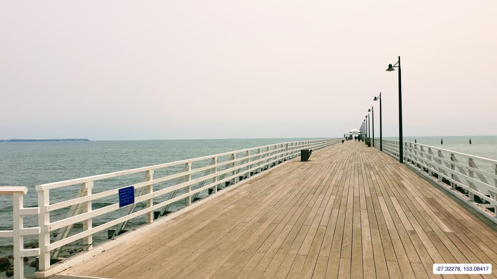 Photograph taken near Moreton Bay mainland