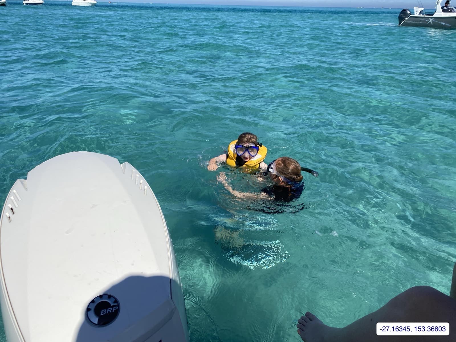 Photograph taken near Tangalooma Wrecks