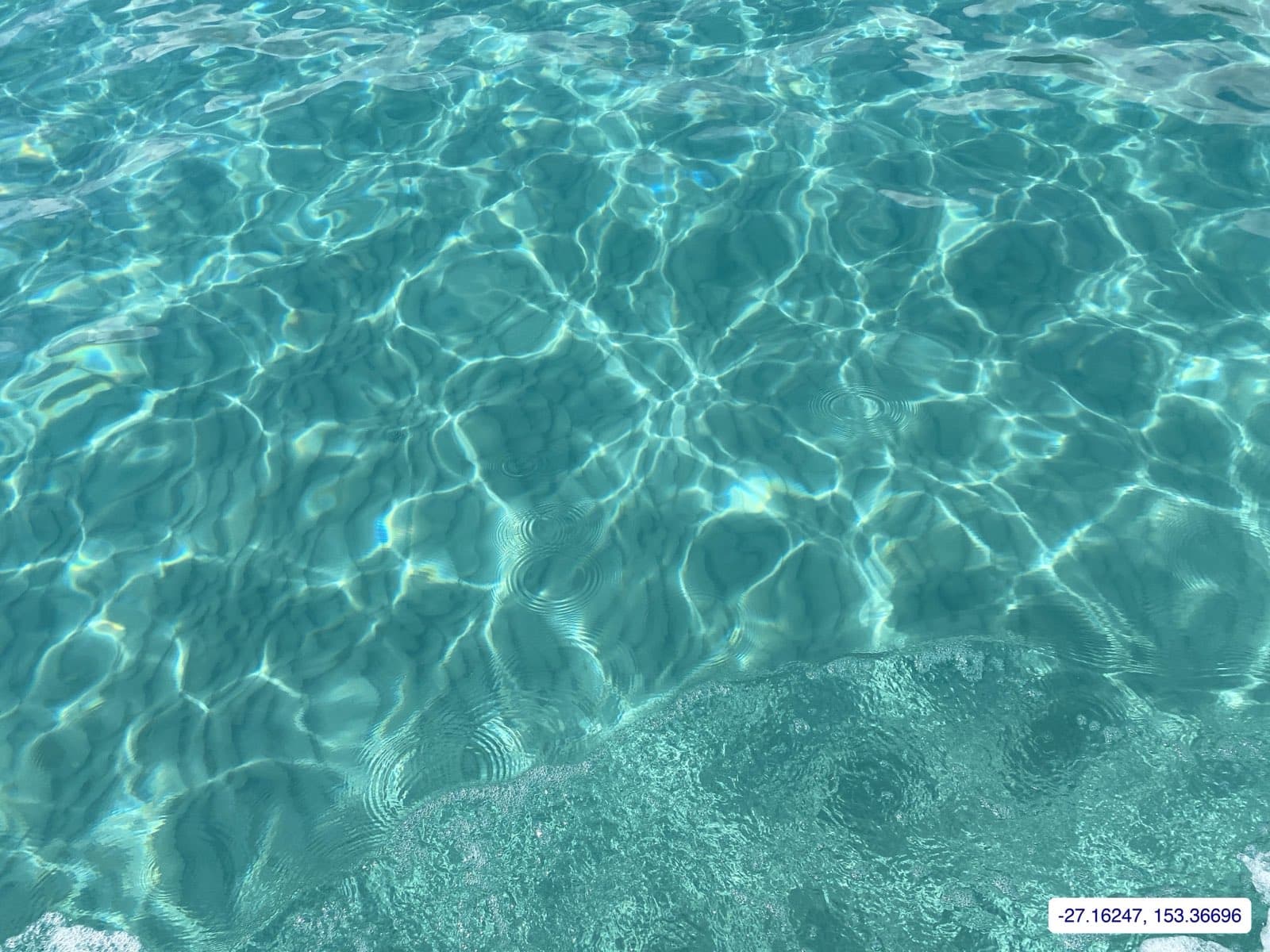 Photograph taken near Tangalooma Wrecks