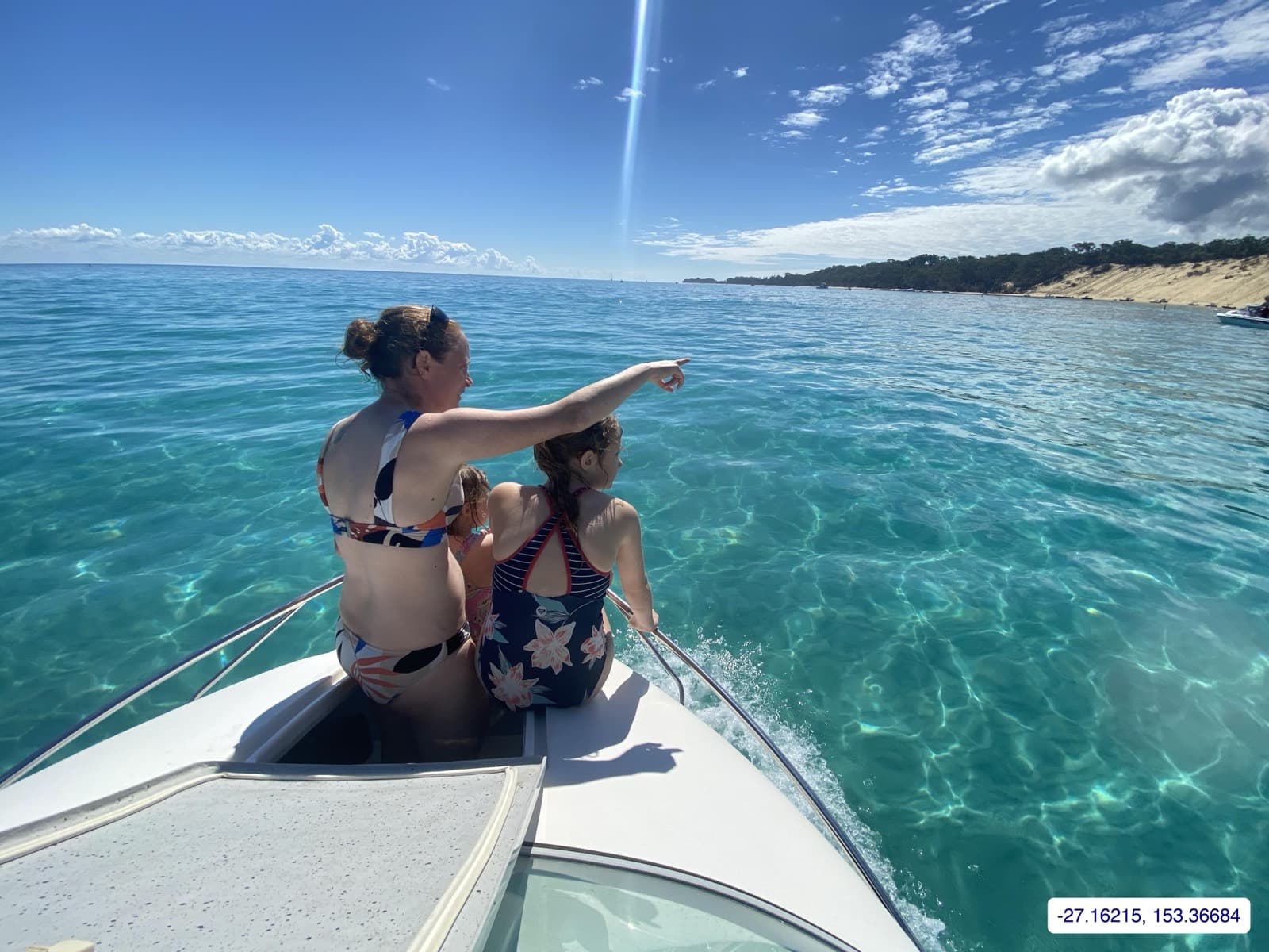 Photograph taken near Tangalooma Wrecks
