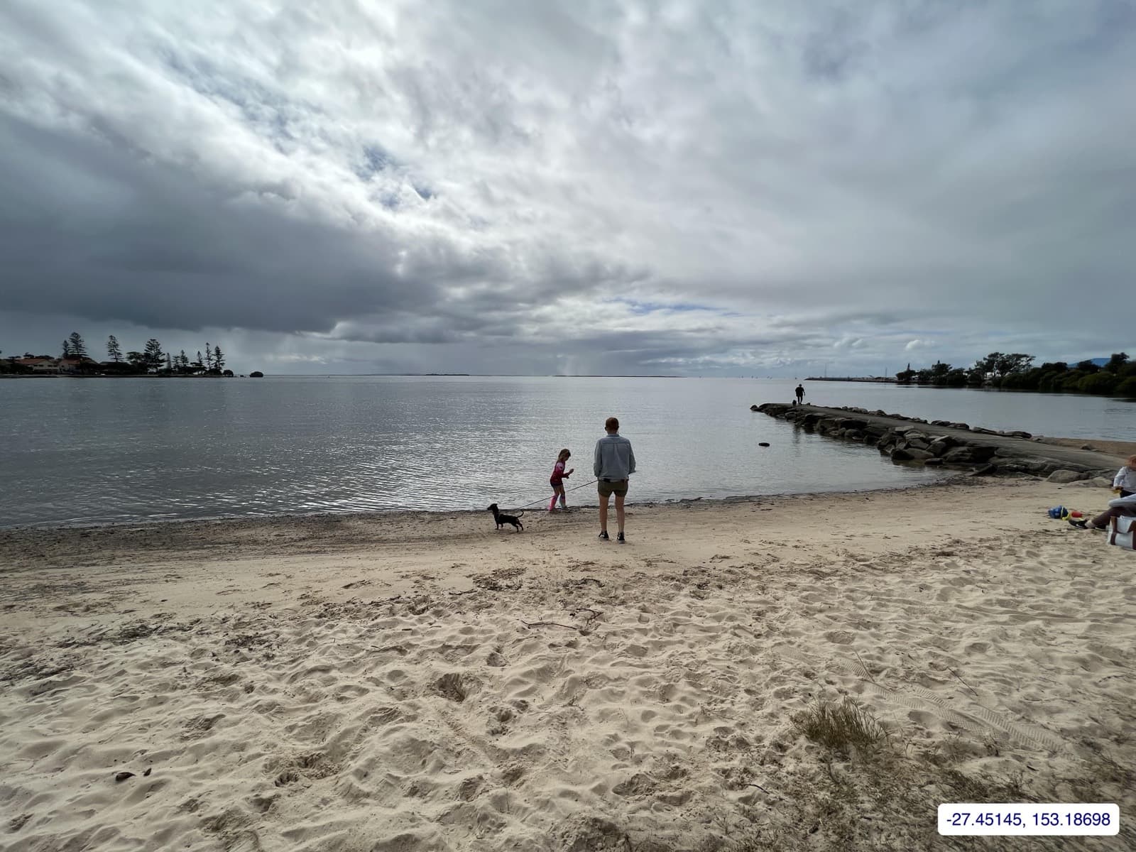 Photograph taken near Moreton Bay mainland