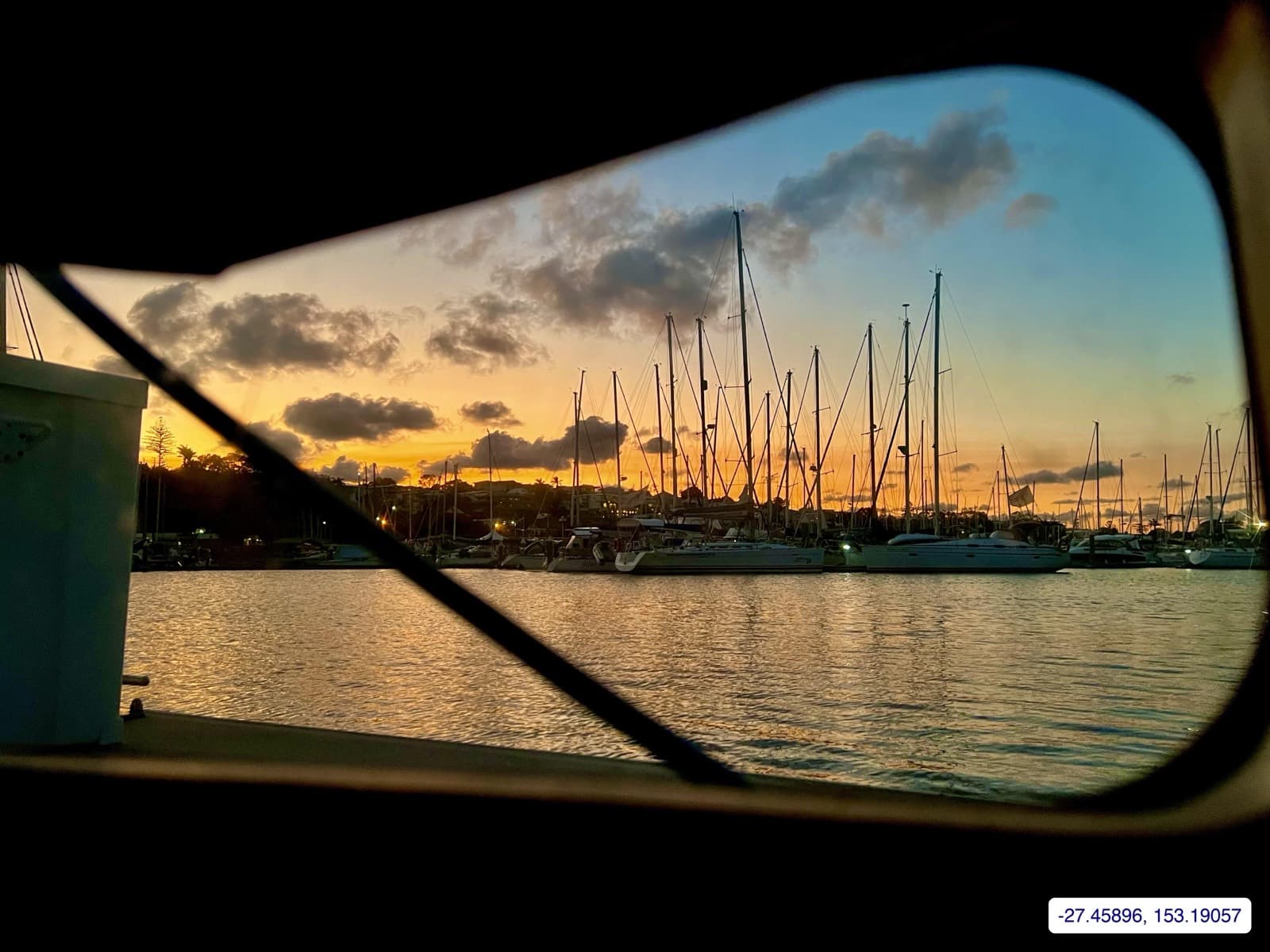 Photograph taken near Moreton Bay mainland