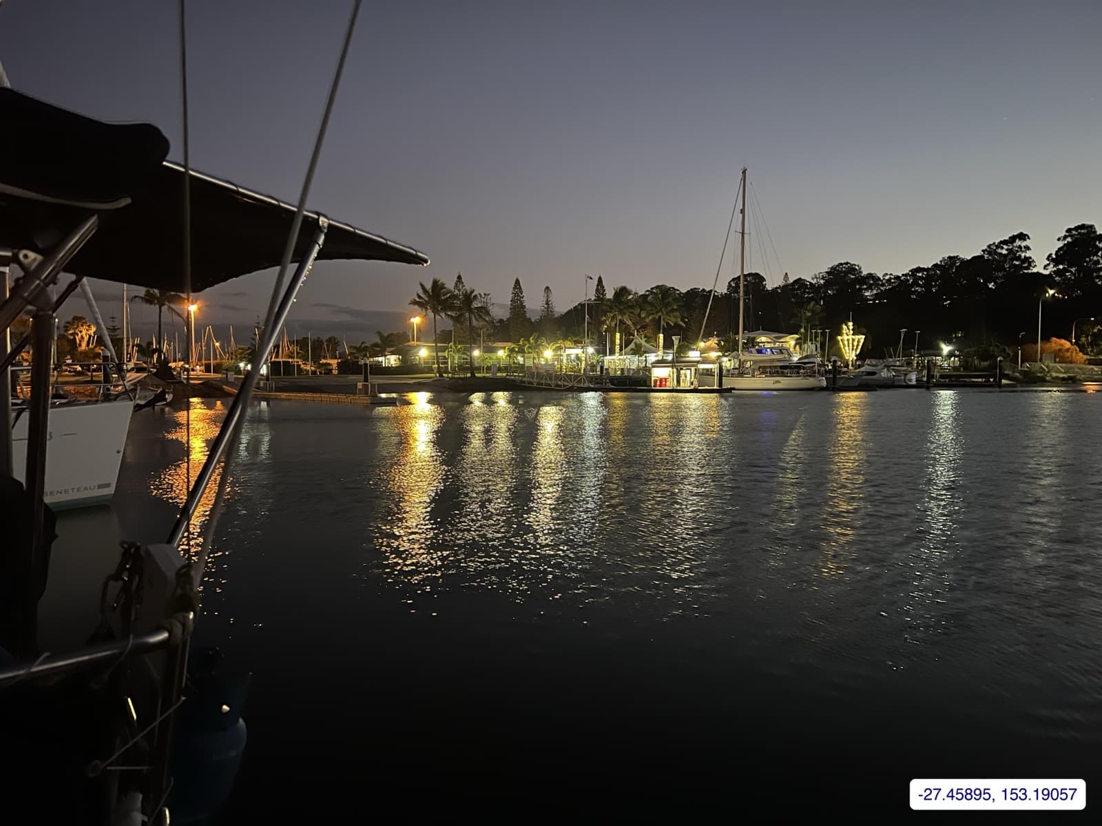 Photograph taken near Moreton Bay mainland