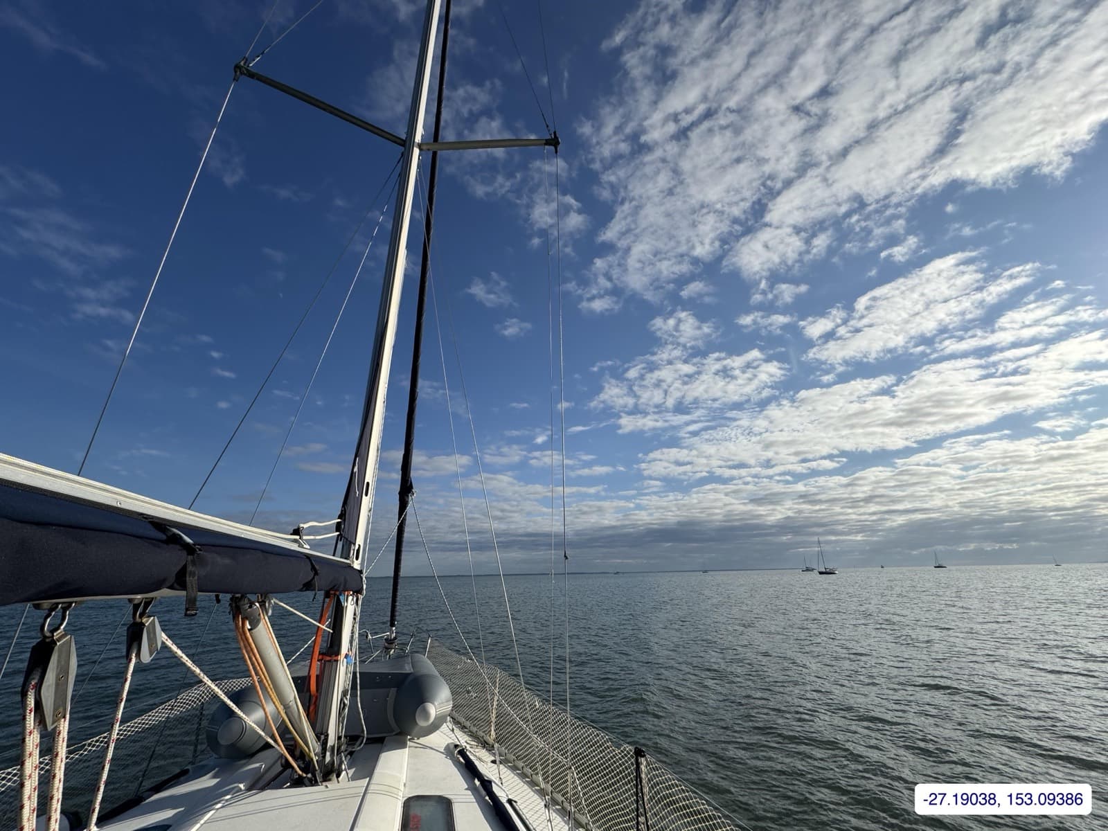 Photograph taken near Moreton Bay mainland