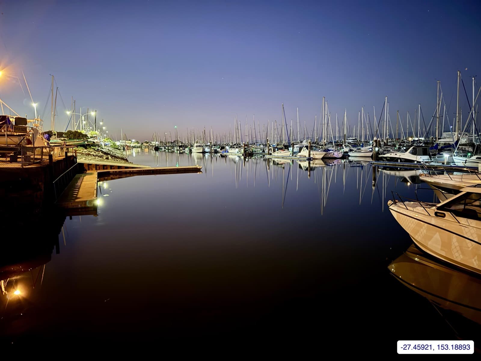Photograph taken near Moreton Bay mainland