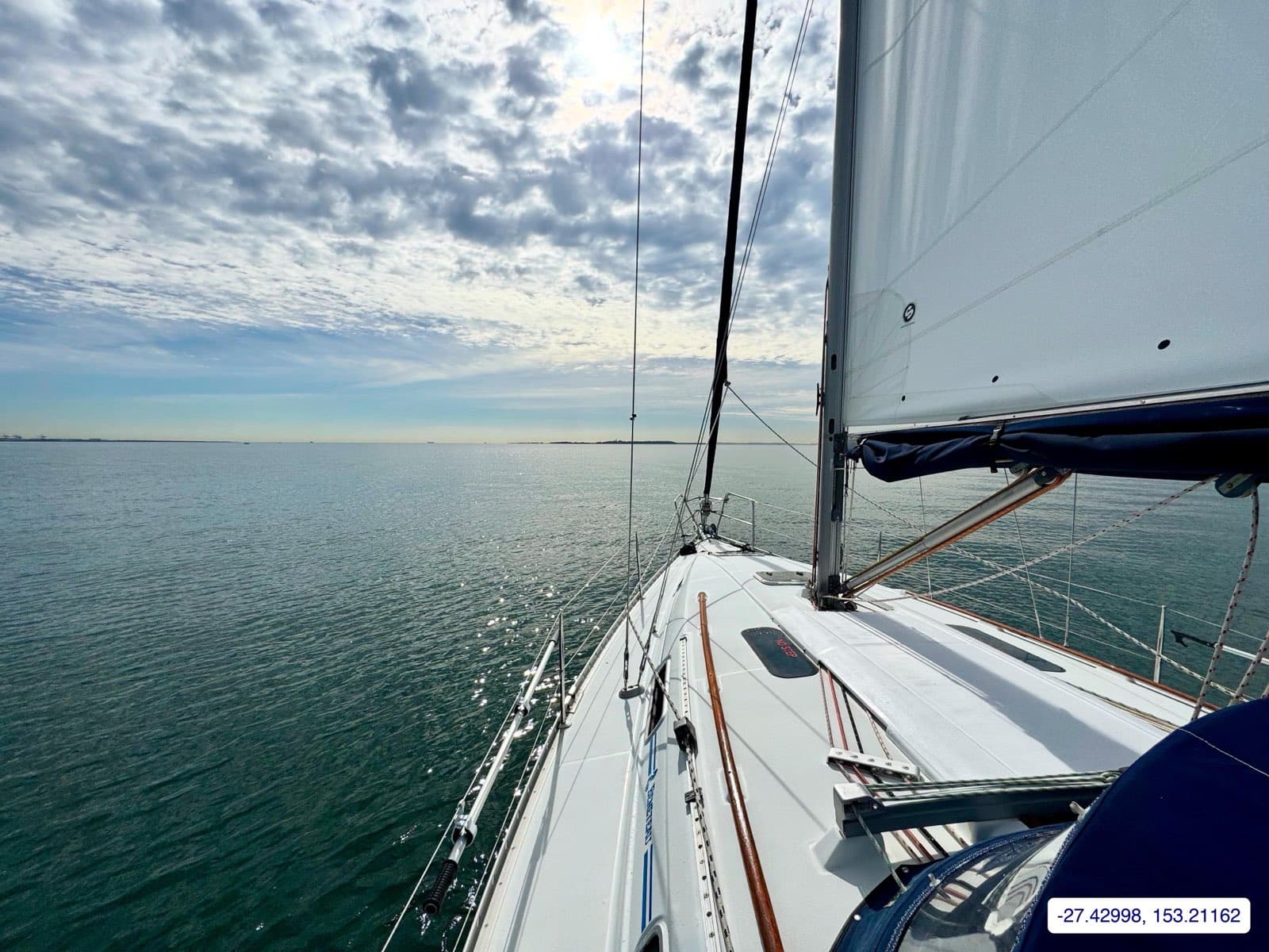 Photograph taken near Moreton Bay mainland
