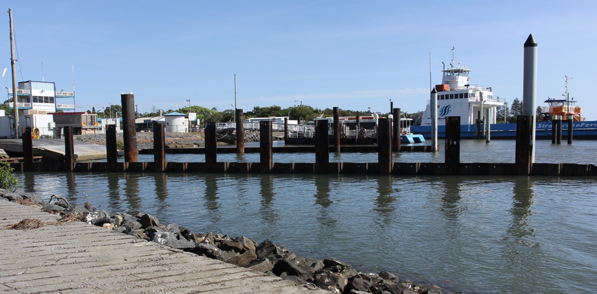 Toondah Harbour from the public boat ramp