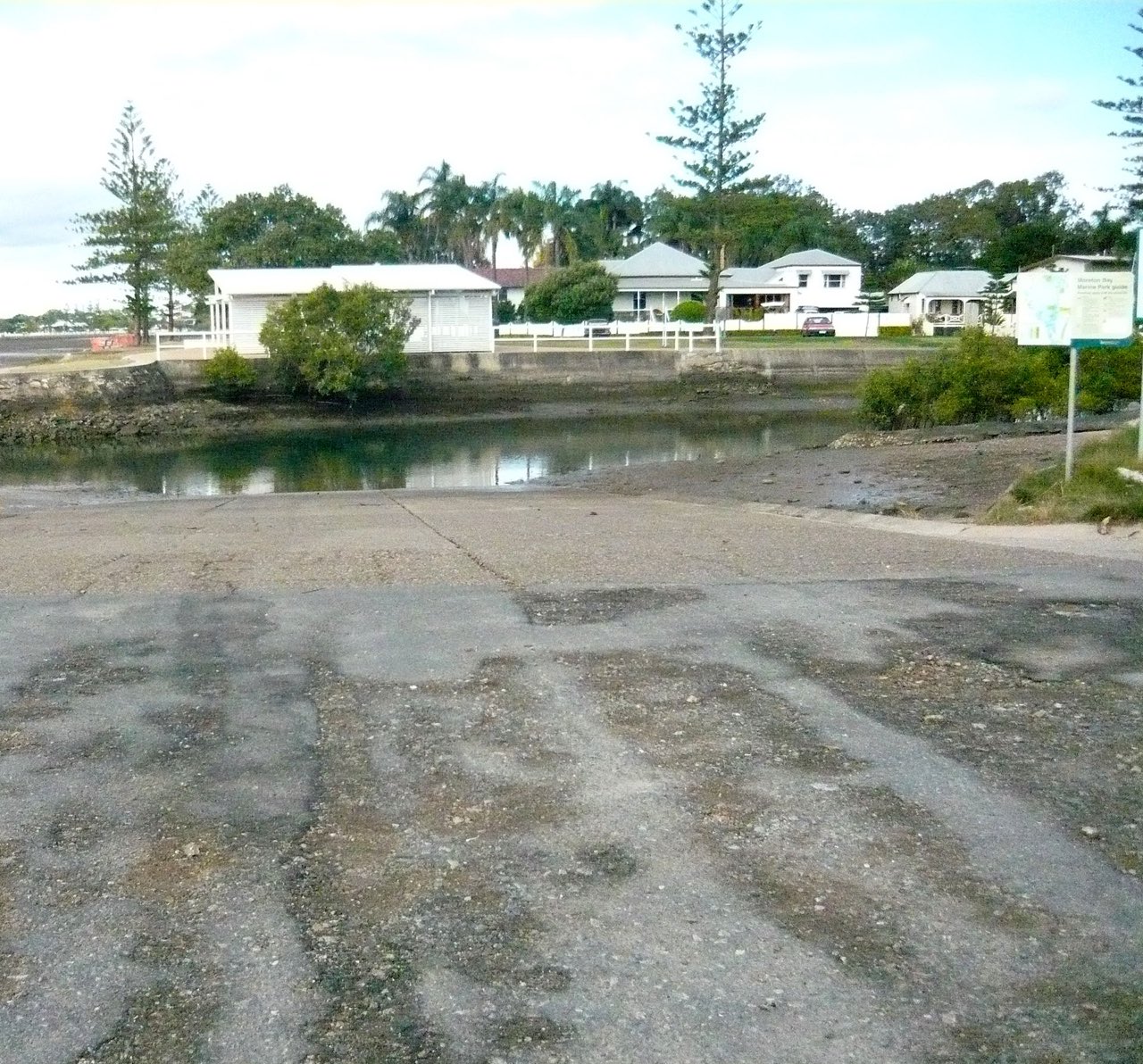 The Glenora Street ramp at Greene Park
